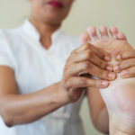 Douleur sous le pied