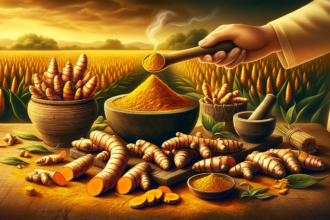 découvrez les bienfaits du curcuma, une épice aux propriétés anti-inflammatoires et antioxydantes, utilisée en cuisine et en médecine traditionnelle. apprenez comment intégrer le curcuma dans votre alimentation pour améliorer votre santé et votre bien-être.