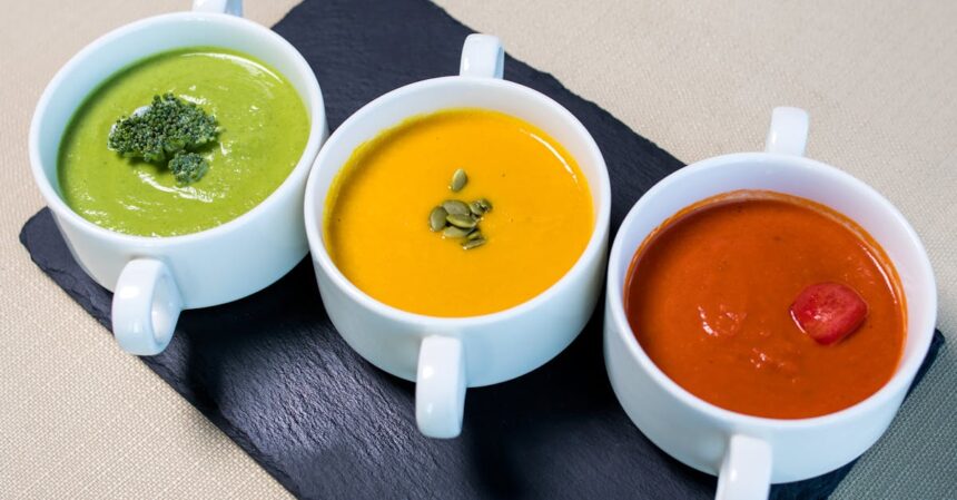 découvrez nos recettes de soupes savoureuses et réconfortantes, idéales pour toutes les saisons. que vous cherchiez des choix végétariens, des options riches en protéines ou des classiques indémodables, explorez notre sélection pour éveiller vos papilles.